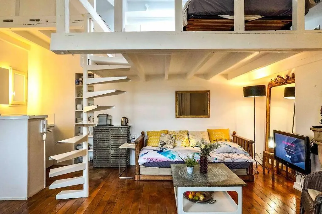 Daire Spacious Loft Saint Michel